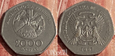 Сан-Томе и Принсипи 2000 добр 1997 года, 259r-143 ♛
