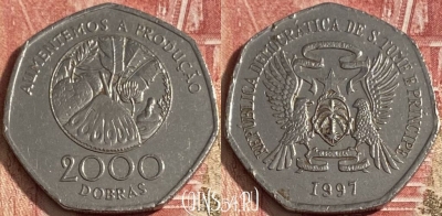 Сан-Томе и Принсипи 2000 добр 1997 года, 264r-080 ♛