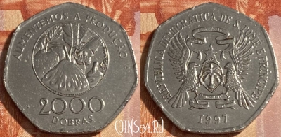Сан-Томе и Принсипи 2000 добр 1997 года, 403r-092 ♛