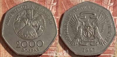 Сан-Томе и Принсипи 2000 добр 1997 года, 478р-118 ♛