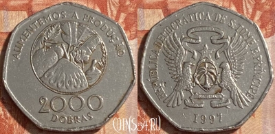 Сан-Томе и Принсипи 2000 добр 1997 года, 487р-115 ♛