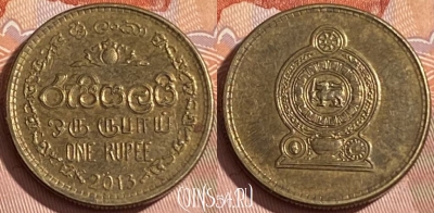 Шри-Ланка 1 рупия 2013 года, KM# 136.3, 308r-024