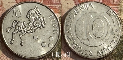 Словения 10 толаров 2005 года, KM# 41, s272t-086