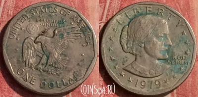 США 1 доллар 1979 года, KM# 207, 440-069