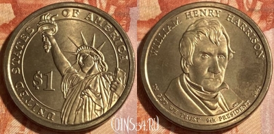 США 1 доллар 2009 года, KM# 450, 466q-169
