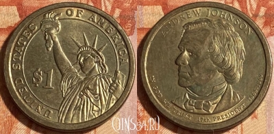США 1 доллар 2011 года, KM# 499, 466q-177