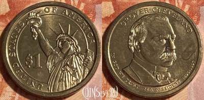 США 1 доллар 2012 года, KM# 527, 466q-184