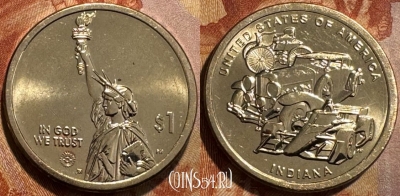 США 1 доллар 2023 г., инновации, UNC, 502s-135