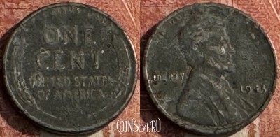 США 1 цент 1943 года, KM# 132a, 118s-031