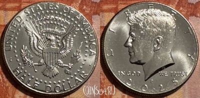 США 50 центов 2025 P, Half Dollar, KM# A202b, 502s-070