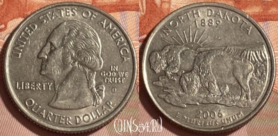 США 25 центов 2006 D, KM# 385, 466q-267