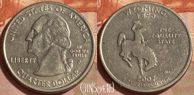 США 25 центов 2007 P, KM# 399, 466q-275