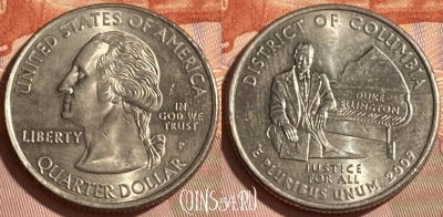США 25 центов 2009 P, KM# 445, 466q-283