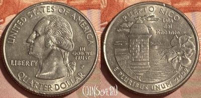 США 25 центов 2009 D, KM# 446, 466q-282