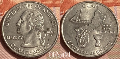 США 25 центов 2009 P, KM# 447, 466q-286 ♛