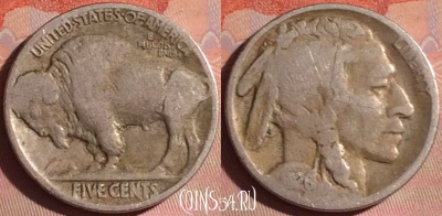 США 5 центов 1926 года, KM# 134, 051i-165