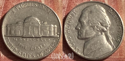 США 5 центов 1964 года, KM# A192, 090p-064