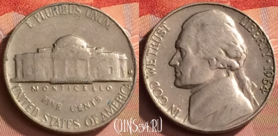 США 5 центов 1964 года, KM# A192, 143o-022
