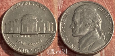 США 5 центов 1973 года, KM# A192, 250q-079