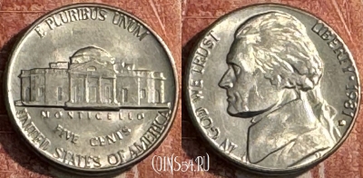 США 5 центов 1981 года, KM# A192, 118s-081