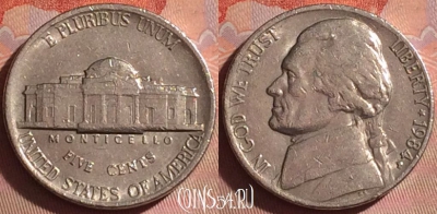 США 5 центов 1984 года, KM# A192, 051i-128