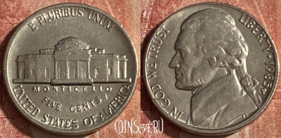 США 5 центов 1985 P, KM# A192, 048p-185