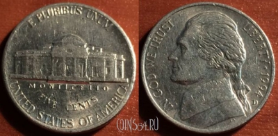 США 5 центов 1994 года, KM# A192, 54-086