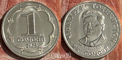 Таджикистан 1 сомони 2025 года, UNC, 506s-081