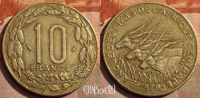 Центральная Африка 10 франков 1978 года, 386s-112