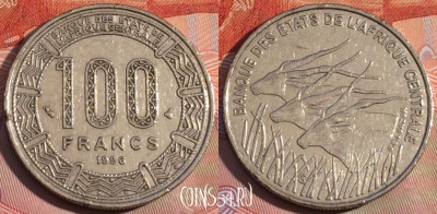 Центральная Африка 100 франков 1996 года, 262a-135