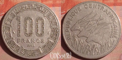 Центрально Африканская Респ. 100 франков 1983 г., 050i-214