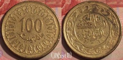 Тунис 100 миллимов 1997 года, KM# 309, 143b-031
