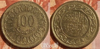Тунис 100 миллимов 2005 года, KM# 309, 209r-017