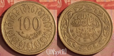 Тунис 100 миллимов 2013 года, KM# 309, 297l-056