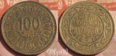 Тунис 100 миллимов 2018 года, KM# 309, 304r-113
