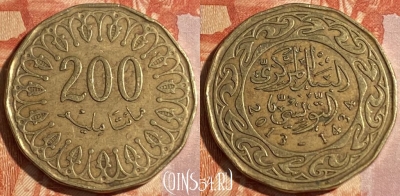 Тунис 200 миллимов 2013 года, 296r-107