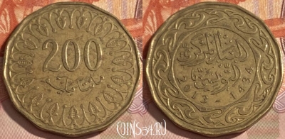Тунис 200 миллимов 2013 года, 394r-004