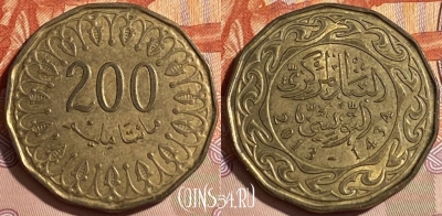 Тунис 200 миллимов 2013 года, 464q-040