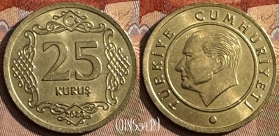 Турция 25 курушей 2023 года, s431s-059