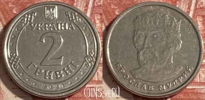 Украина 2 гривны 2020 года, 472r-092