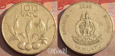 Вануату 100 вату 2008 года, KM# 9, 153a-138