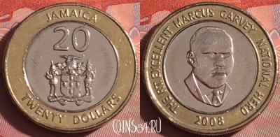 Ямайка 20 долларов 2008 года, 055i-159