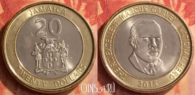 Ямайка 20 долларов 2015 года, 075n-014