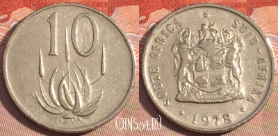 ЮАР 10 центов 1978 года, KM# 85, 085c-127