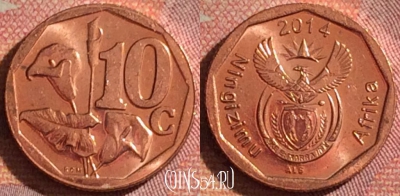 ЮАР 10 центов 2014 года, 078i-104