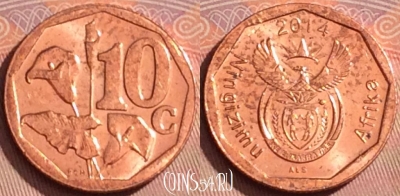ЮАР 10 центов 2014 года, 363k-017