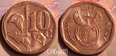 ЮАР 10 центов 2014 года, 416-086