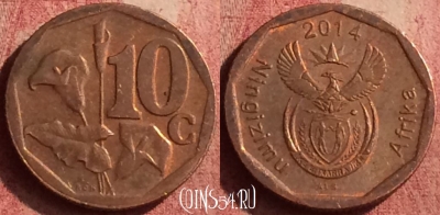 ЮАР 10 центов 2014 года, 418n-080
