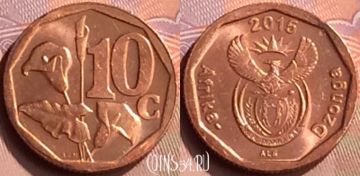 ЮАР 10 центов 2015 года, 416-101
