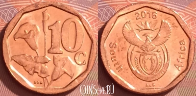 ЮАР 10 центов 2016 года, 278l-029
